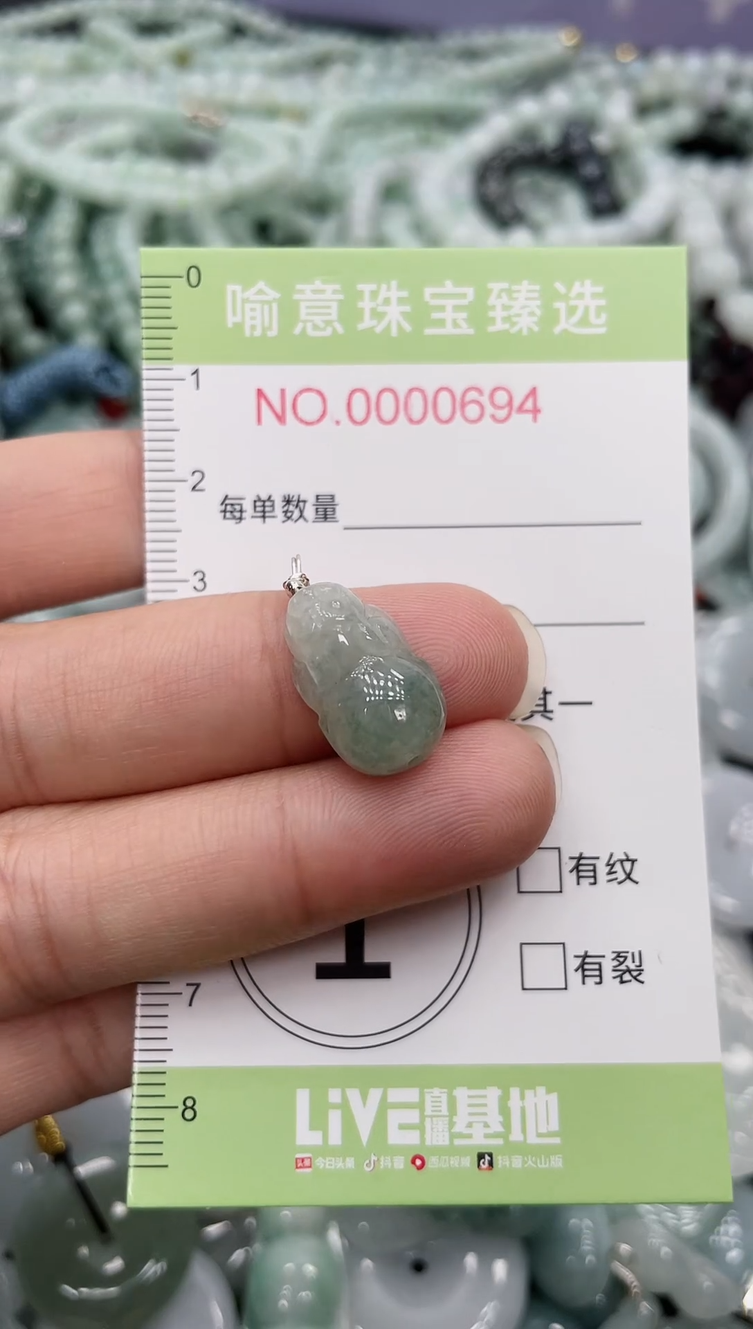 颈饰未镶嵌翡翠008