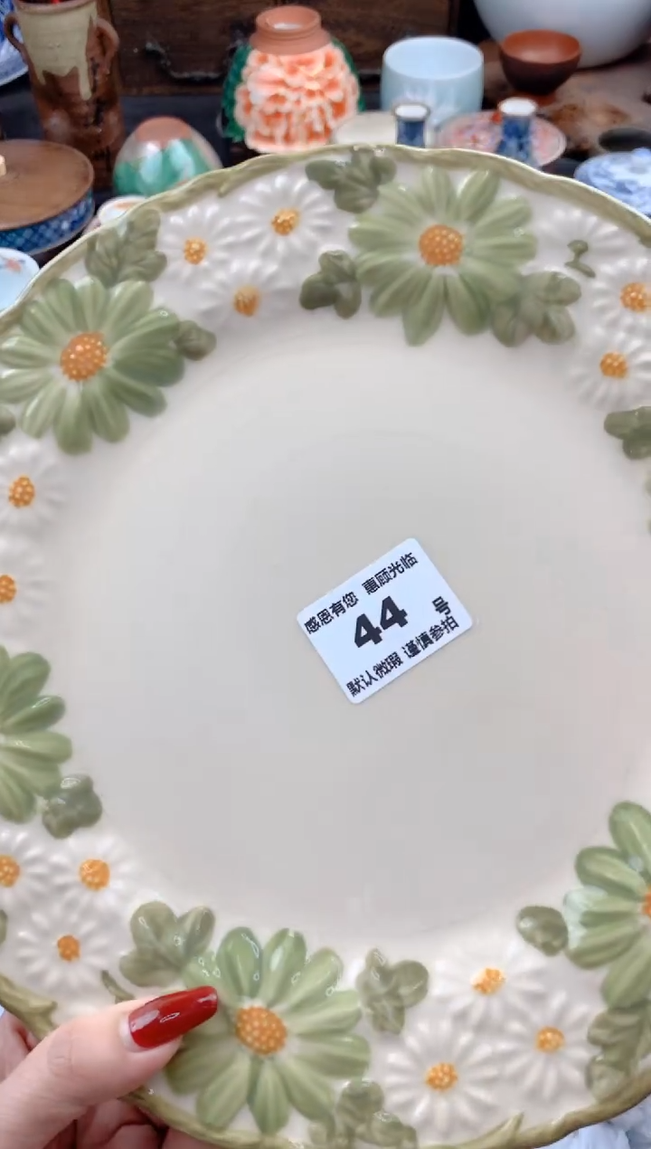 【闪购商品】瓷片44号九姑娘工艺品瓷器