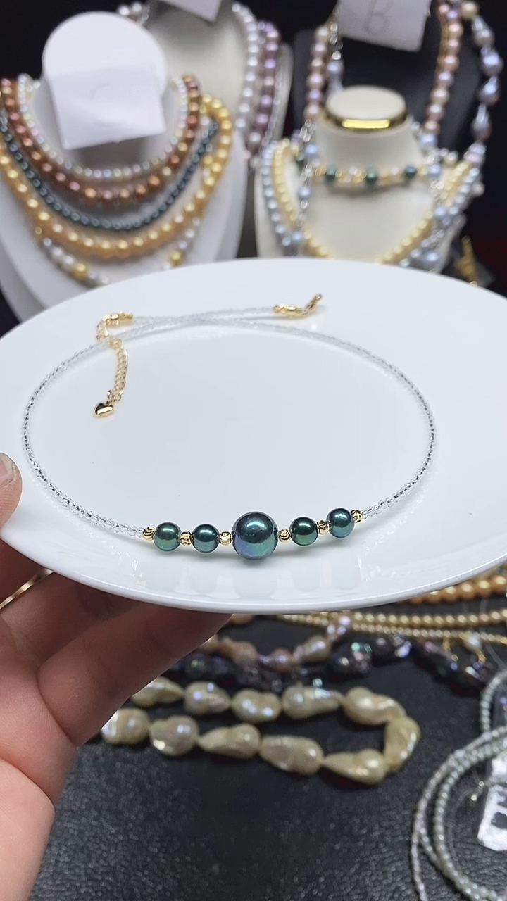 【闪购商品】淡水珍珠未镶嵌颈饰多人