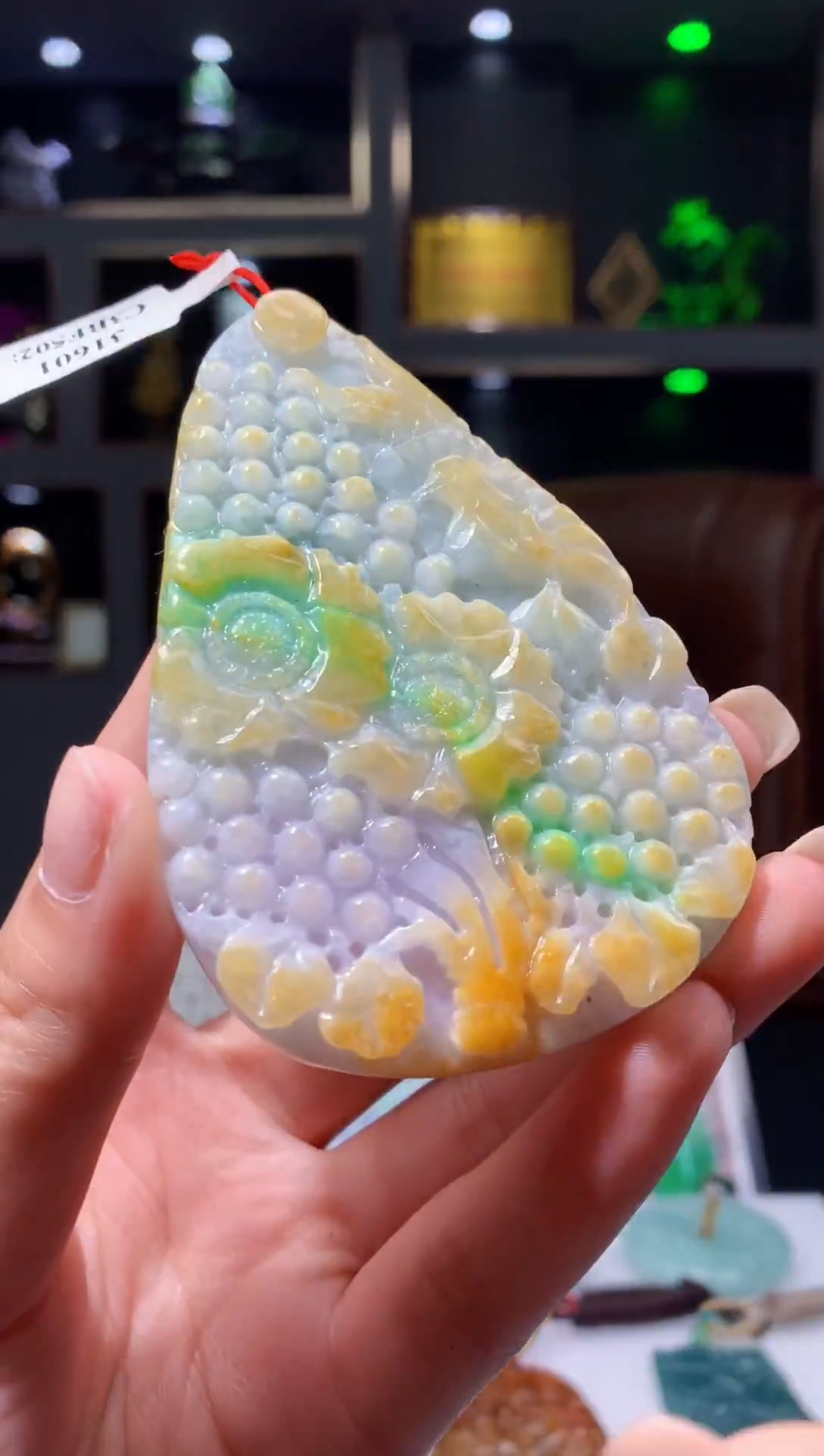 吊坠(不含链)未镶嵌翡翠天然翡翠A货07