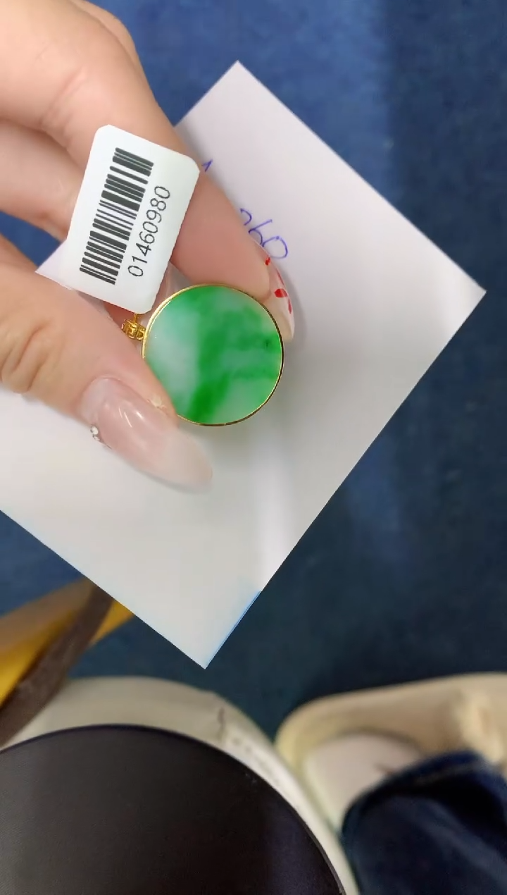 【闪购商品】翡翠颈饰18K金镶嵌000000000000