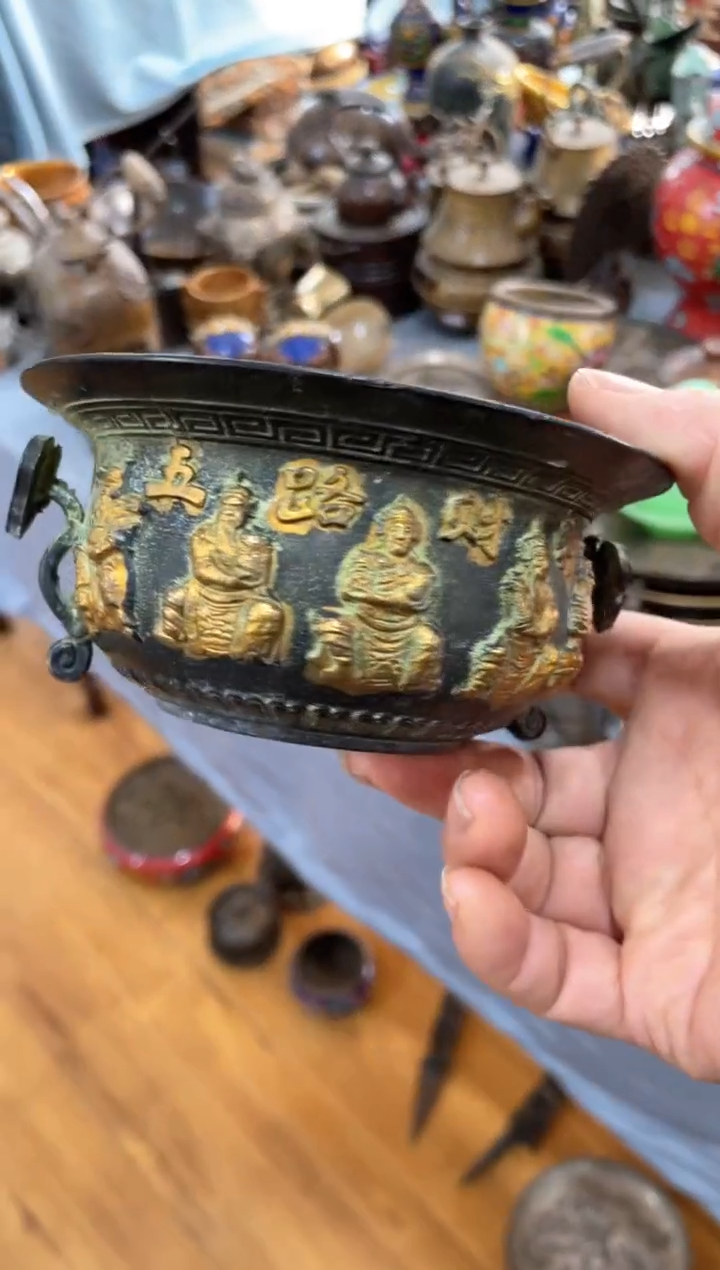 【闪购商品】摆件宫廷影视老旧工艺摆件