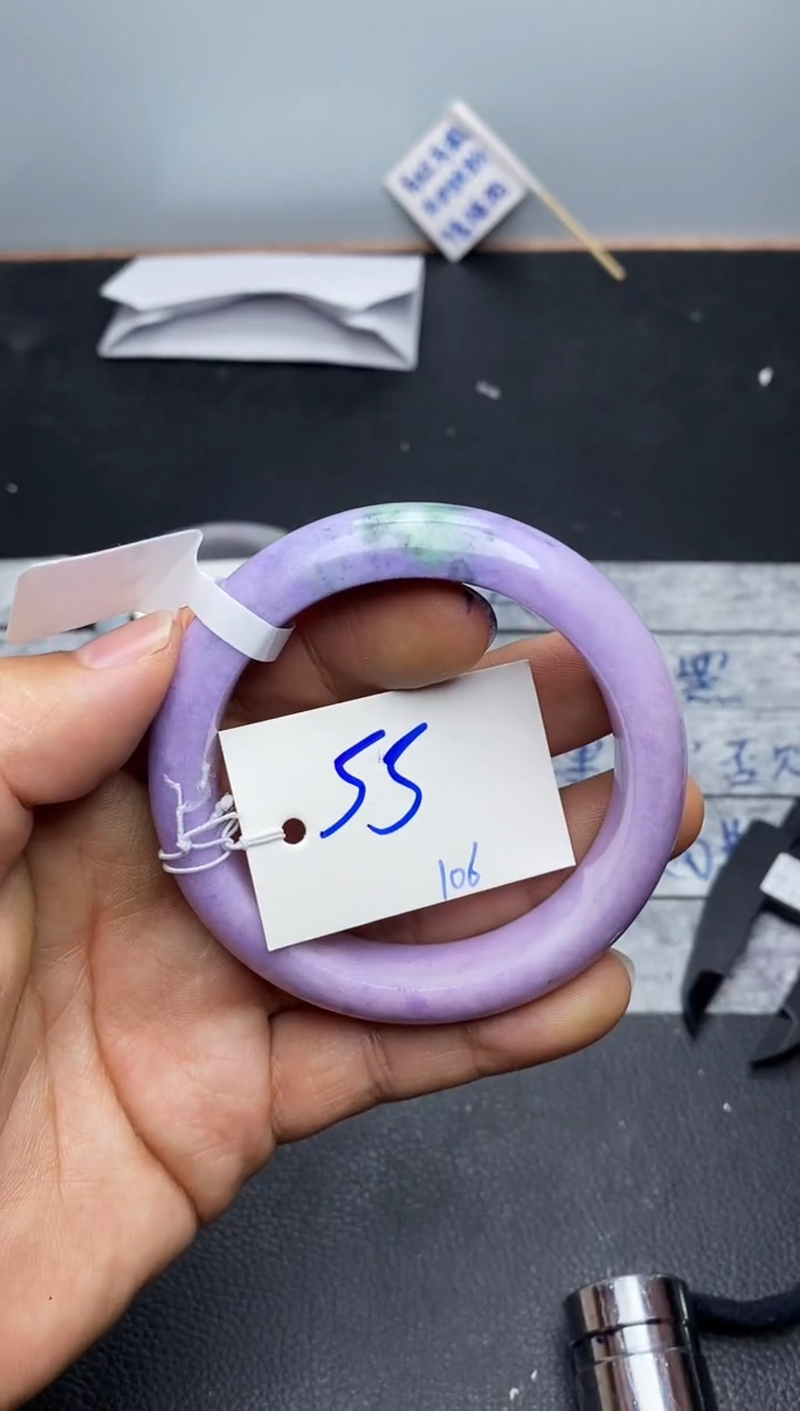 未镶嵌手镯翡翠勿**心106