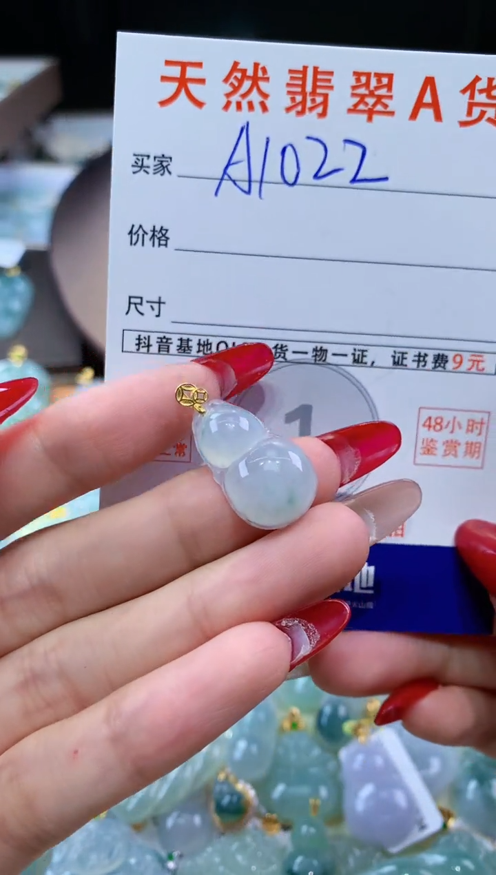 翡翠未镶嵌颈饰天然翡翠A货挂件 