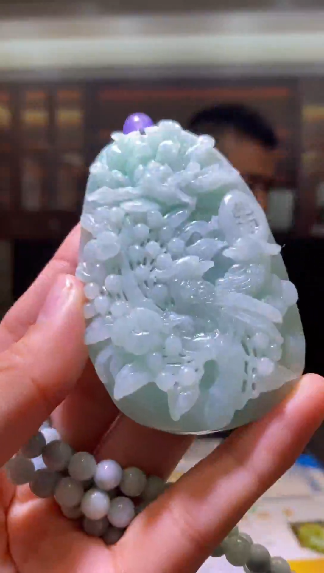 未镶嵌定制翡翠HM翡翠毛货HZ-40