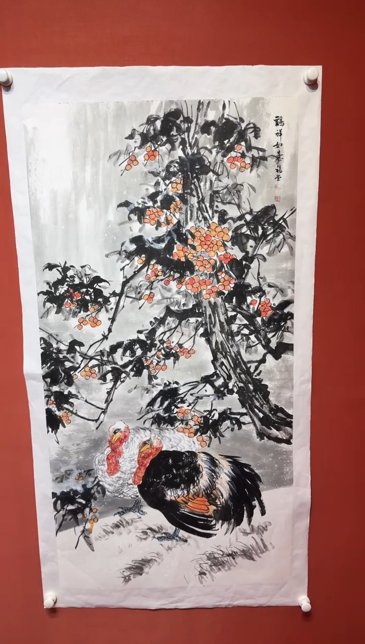 国画湖社画会/谢福堂-12-27-24