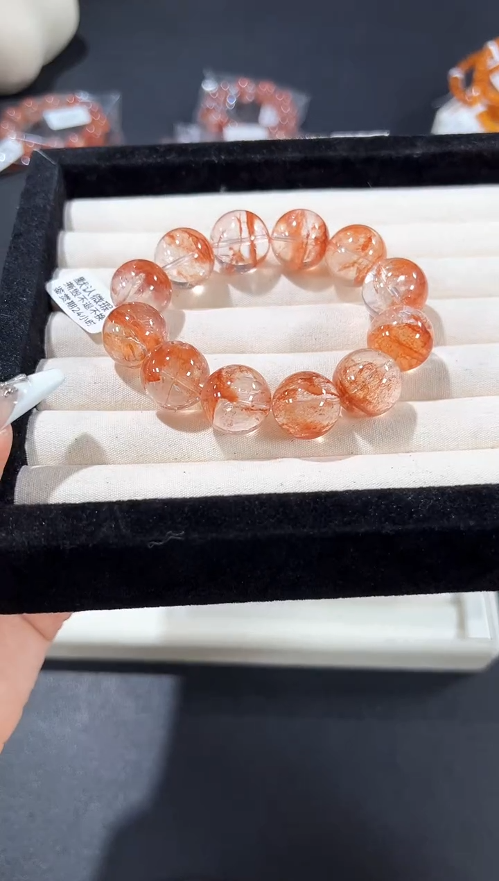 未镶嵌手串水晶96e多样性发其一【1条】默认微瑕17mm