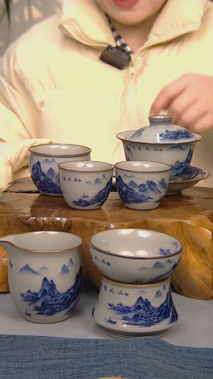 【闪购商品】简装家用款6件套 陶瓷家用茶具系列