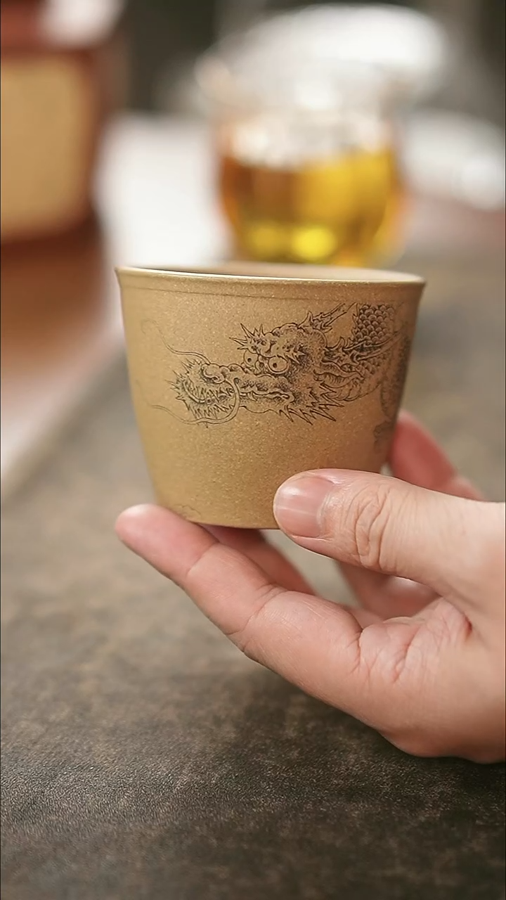 茶杯紫砂岚-十二生肖-龙