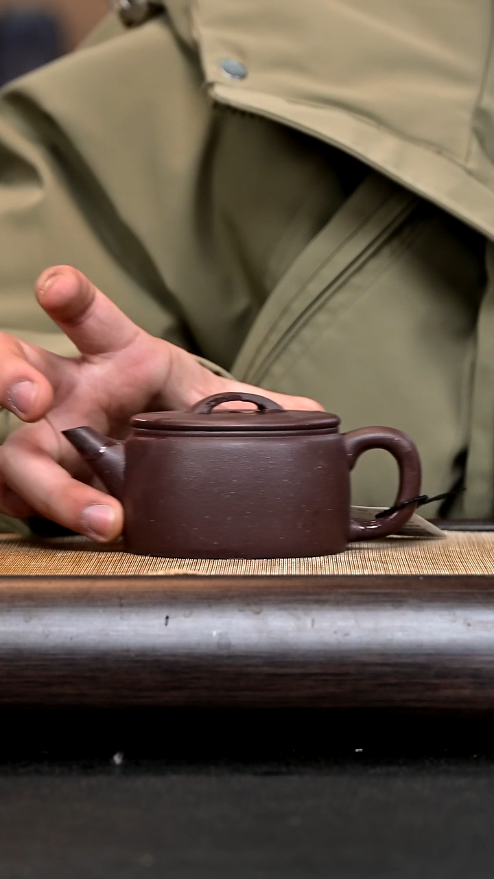 【闪购商品】紫砂茶壶AA10229 汉瓦 底槽清