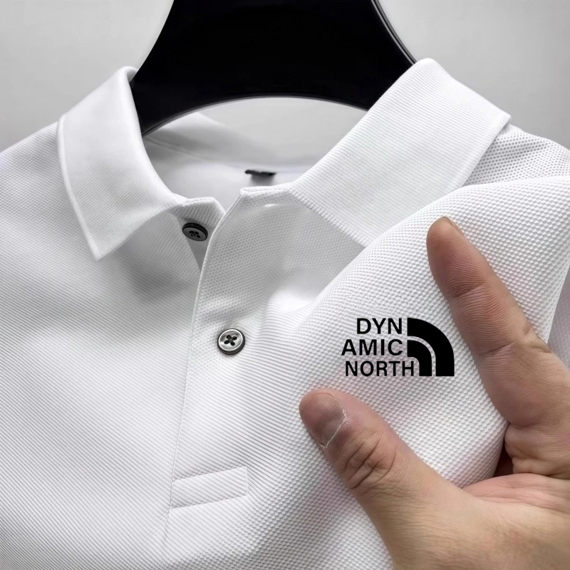 DYNAMIC NORTH/动感北面夏季POLO衫男高品质休闲短袖t恤