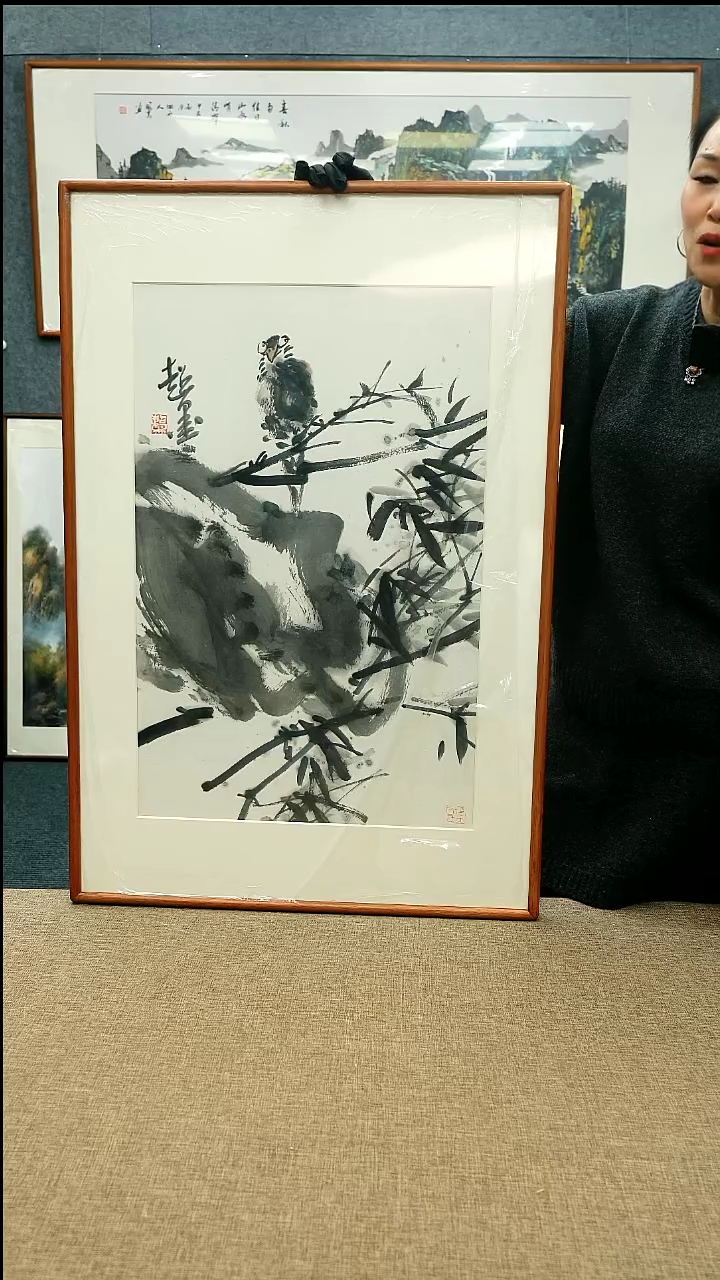 【闪购商品】国画62*92郑志超老师花鸟