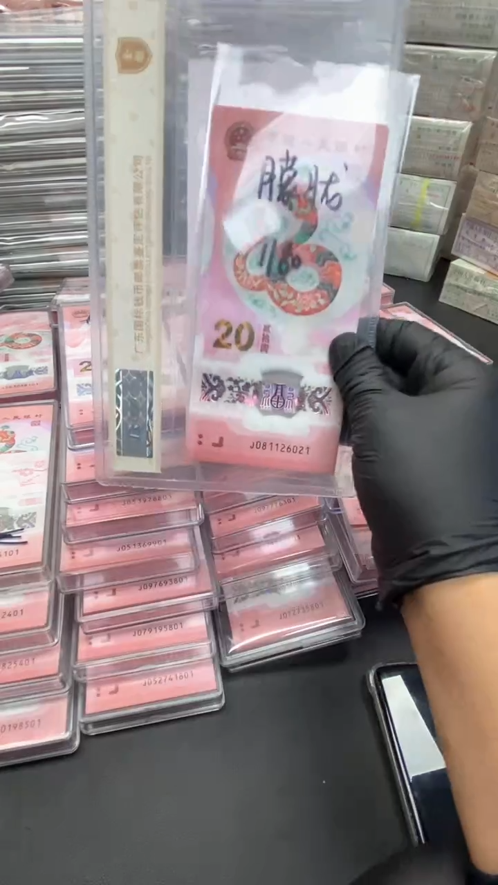 【闪购商品】塑料蛇年纪念钞标十朦胧号一旦售出不退不换