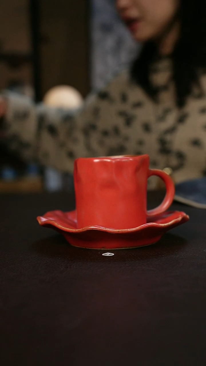 【闪购商品】景德镇陶瓷杯碗柴烧多人