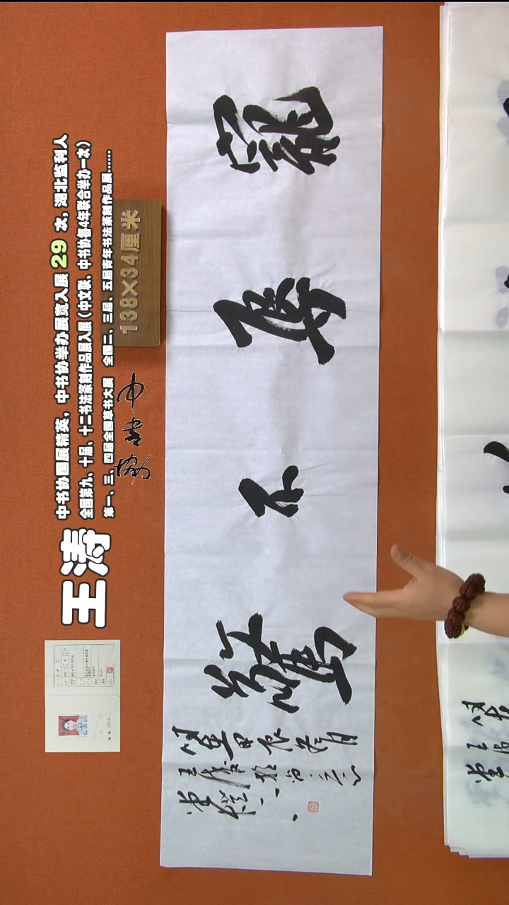 【闪购商品】书法370王涛书法作品