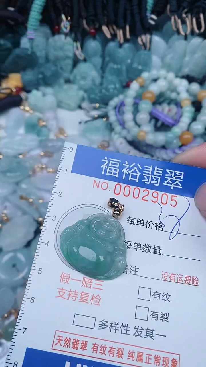 【闪购商品】翡翠颈饰未镶嵌...0002905