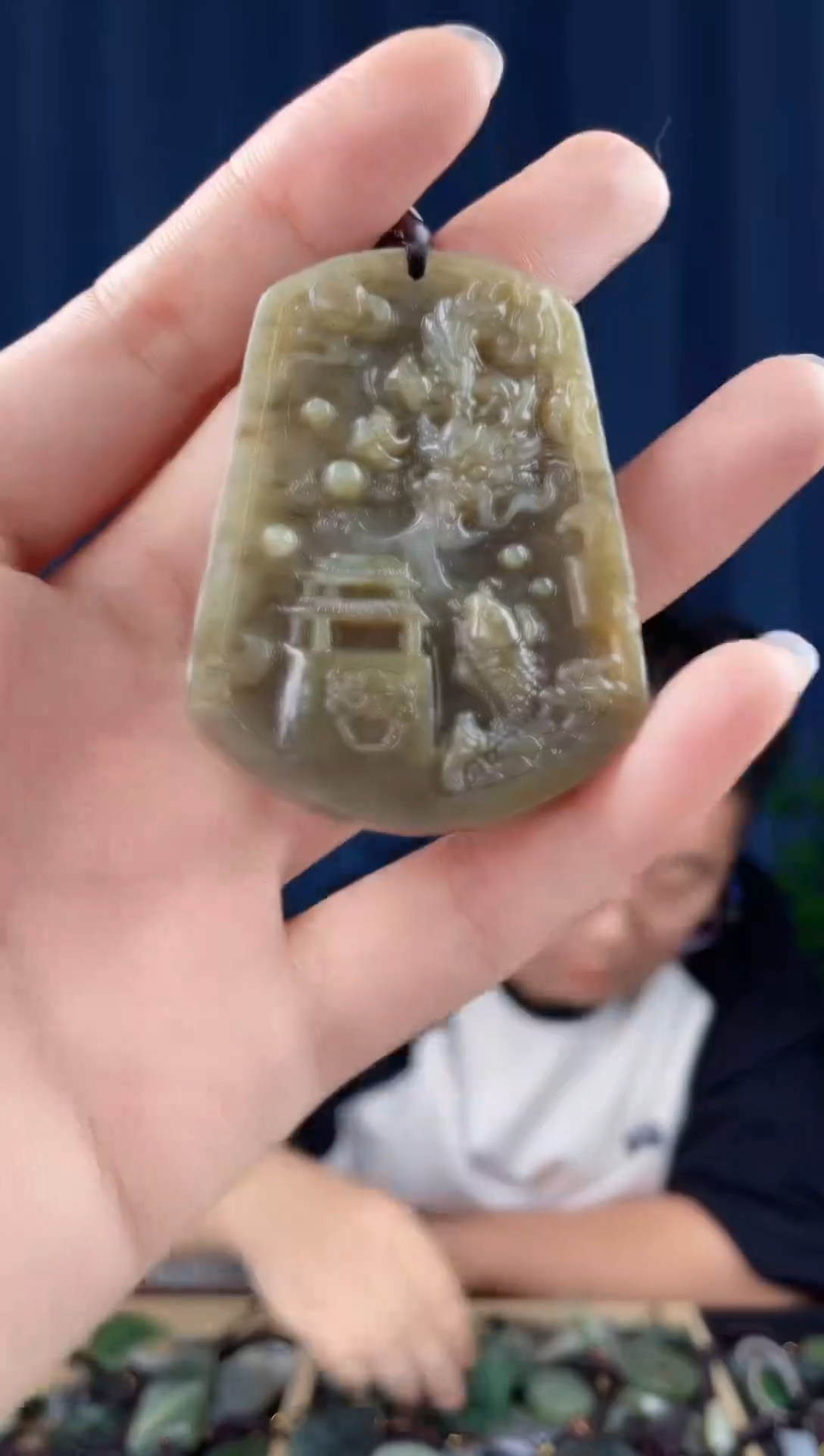 未镶嵌和田玉挂件拍一发一，多样性发货