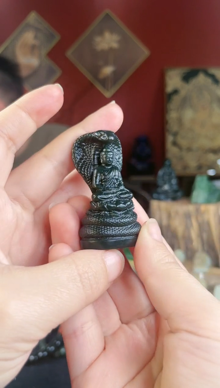 【闪购商品】和田玉把件未镶嵌释迦摩尼