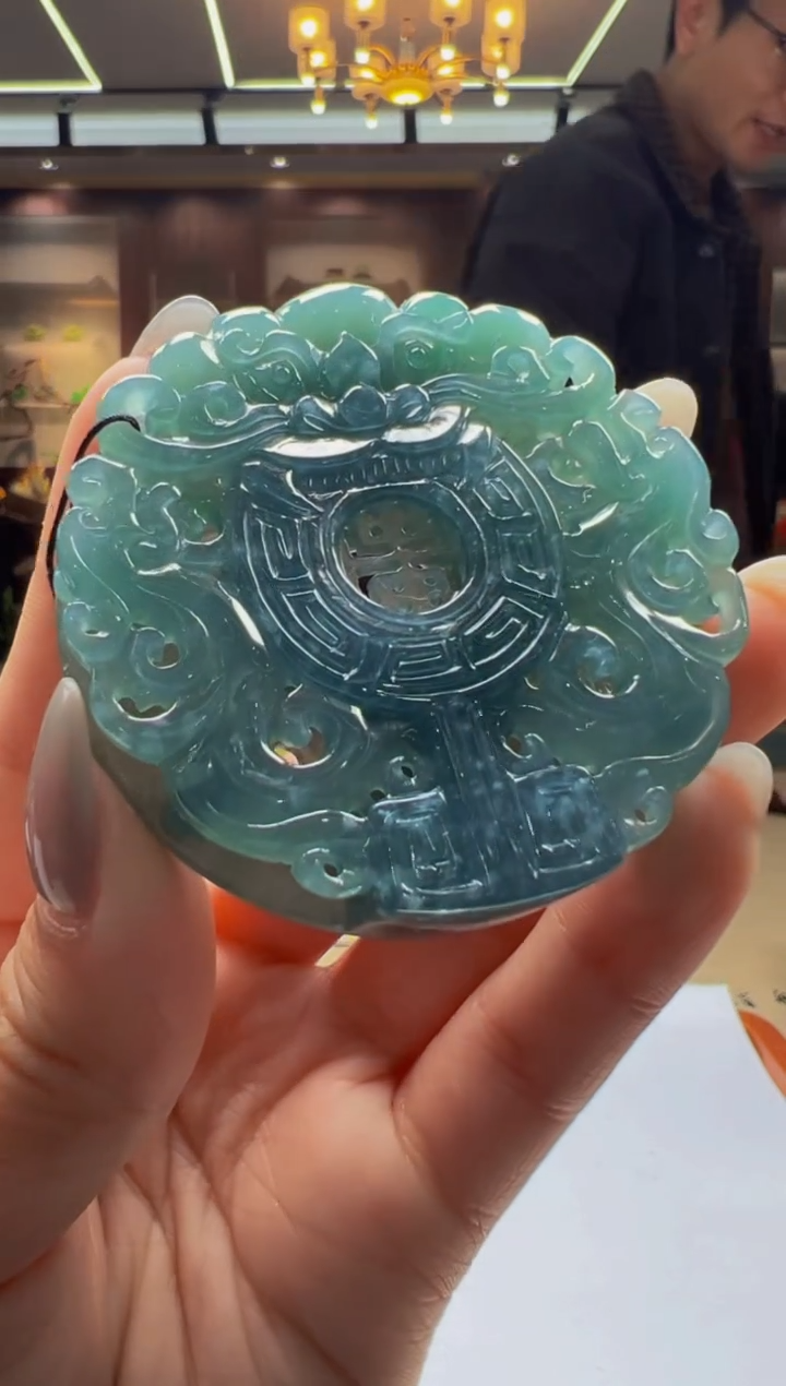 【闪购商品】定制翡翠未镶嵌Q2025-2-25-51