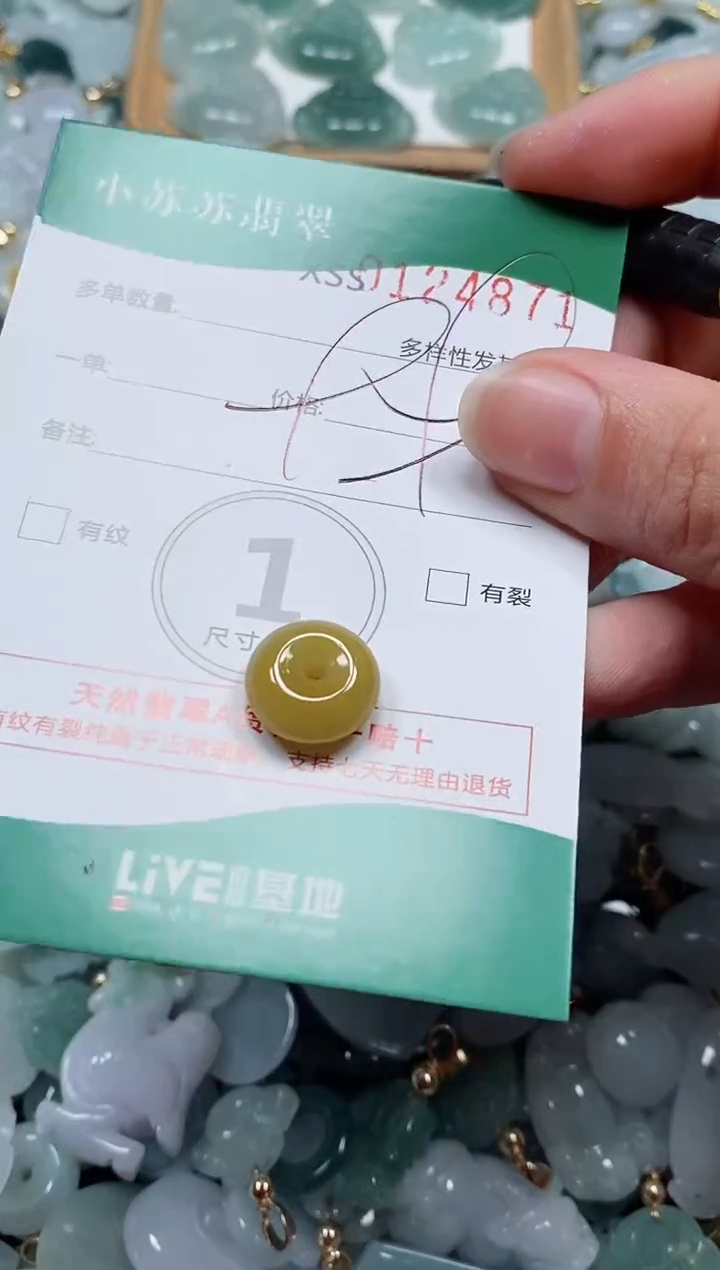 【闪购商品】翡翠颈饰未镶嵌闪购商品0124871
