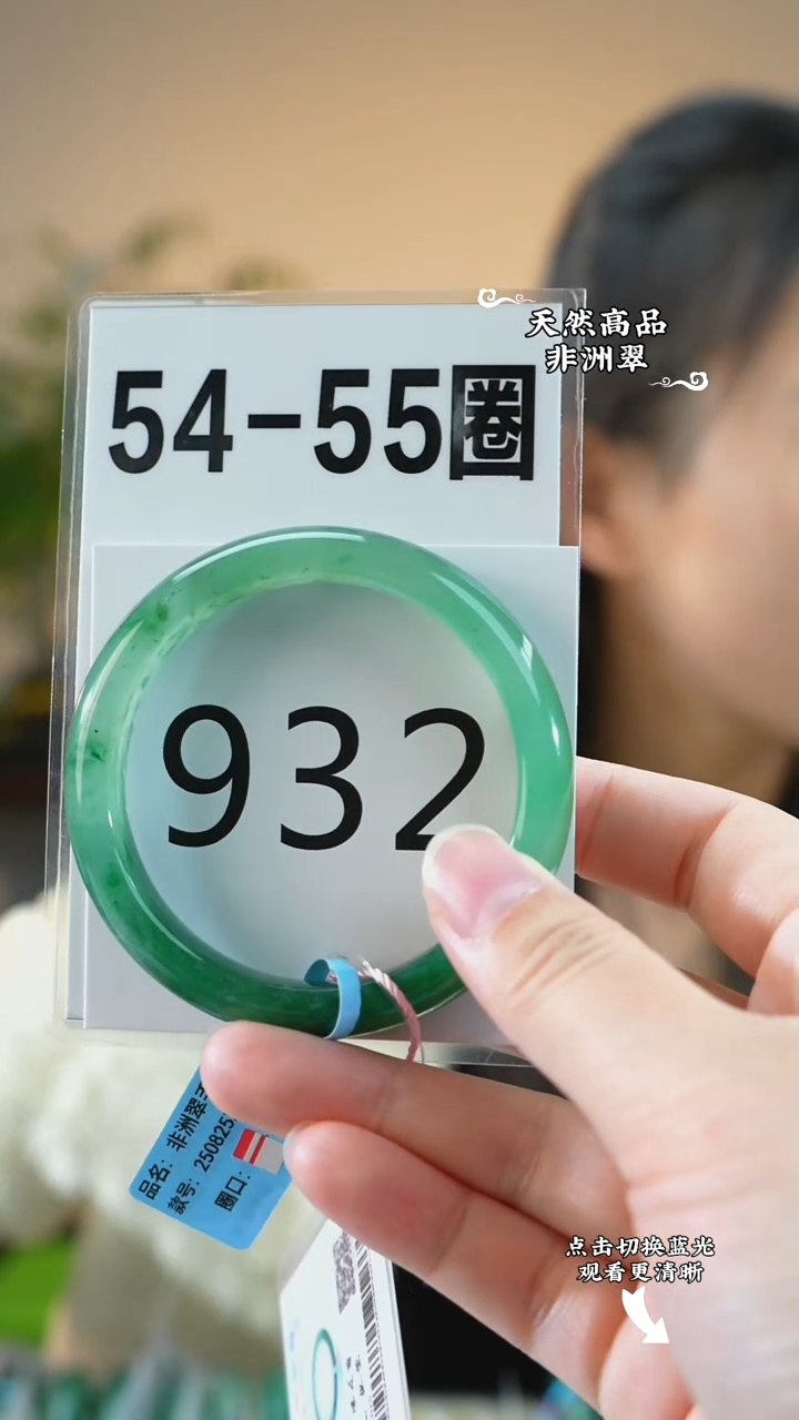 未镶嵌手镯石英质玉（非洲翠）5455