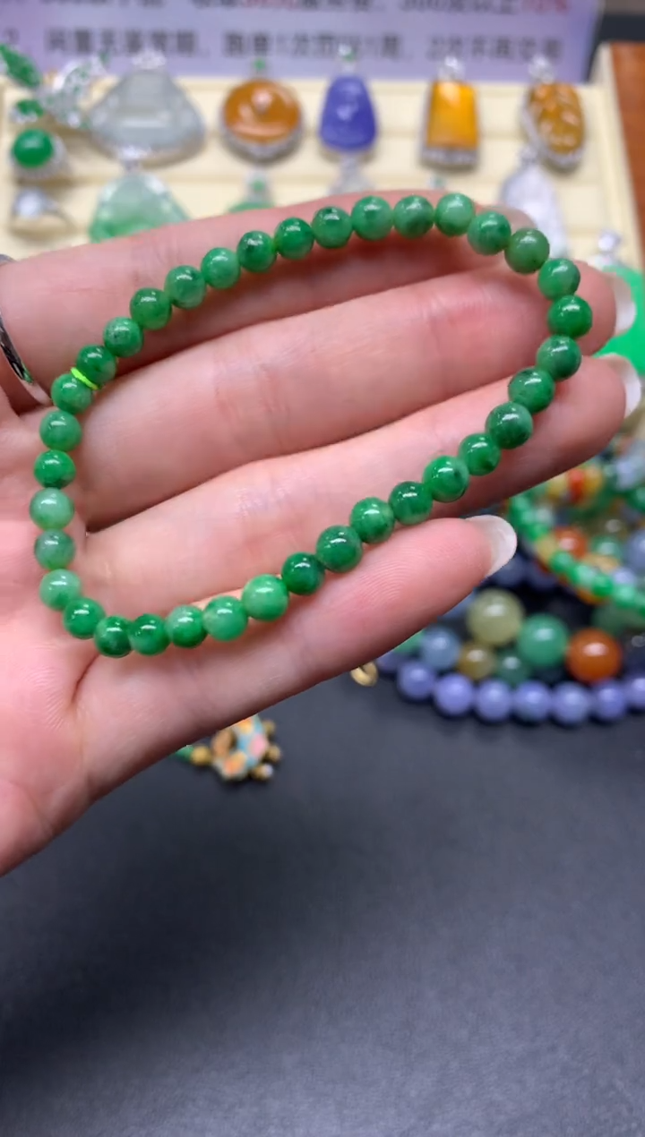 【闪购商品】翡翠手串未镶嵌手串|1000+100