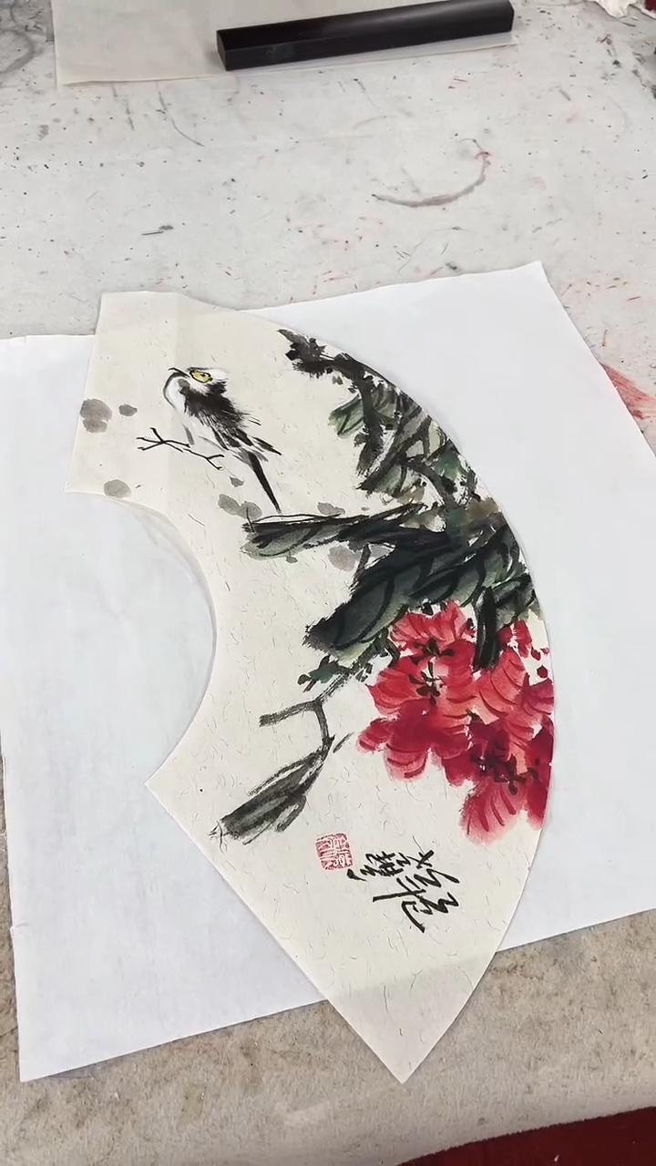 国画丰海亮/国画/花鸟