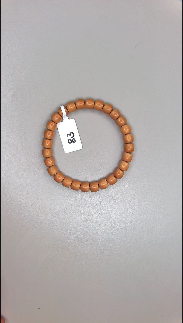 【闪购商品】橄榄核手串核尖直切单圈8.3mm一条