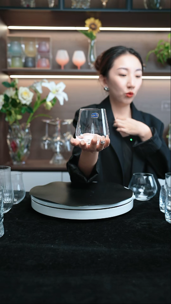 水晶手柄款2支威士忌杯