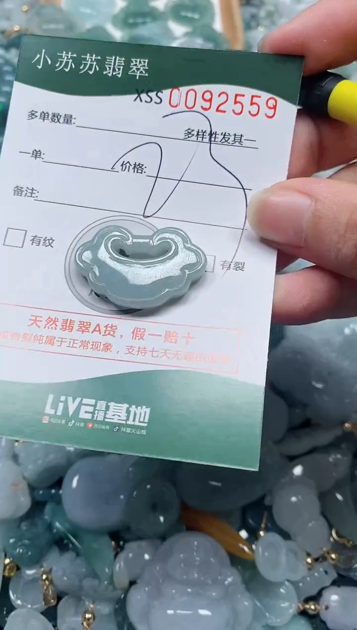 【闪购商品】翡翠颈饰未镶嵌闪购商品0092559