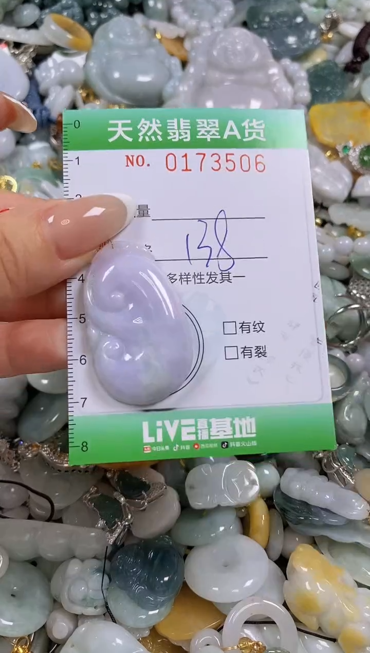 翡翠未镶嵌颈饰闪购0173506