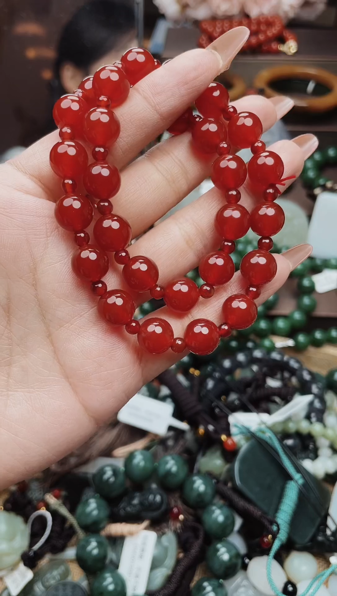 颈饰未镶嵌南红玛瑙未镶嵌吊坠多样性拍一发一