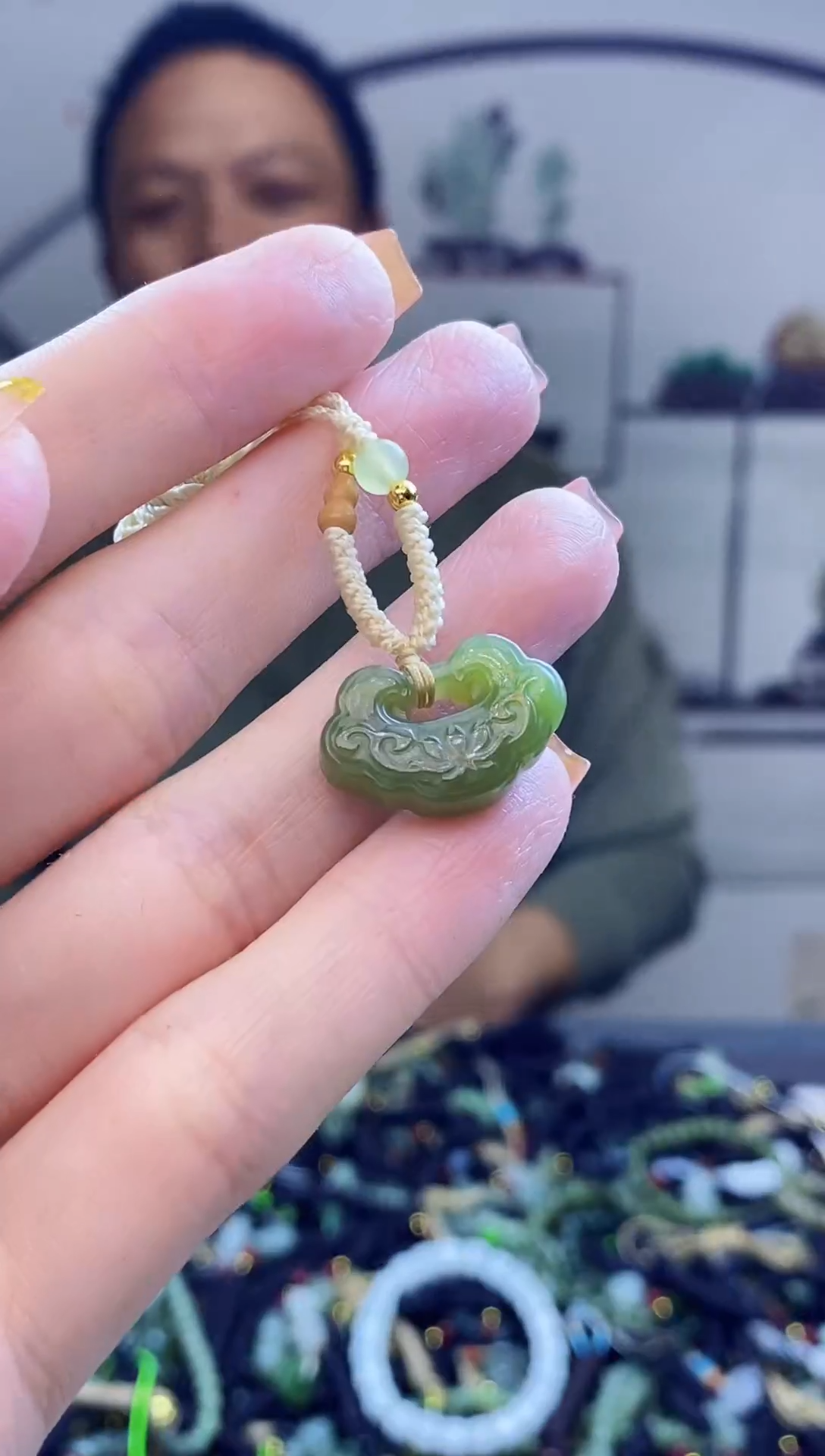 颈饰未镶嵌和田玉多样性发拍一发一