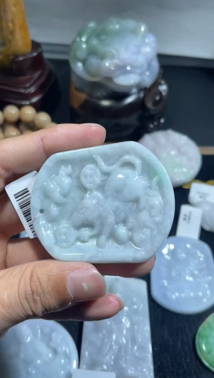 【闪购商品】翡翠颈饰未镶嵌00019233