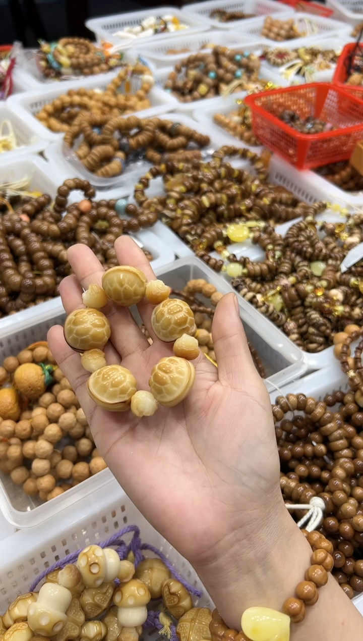 手串菩提根/象牙果大号 富甲 手捻