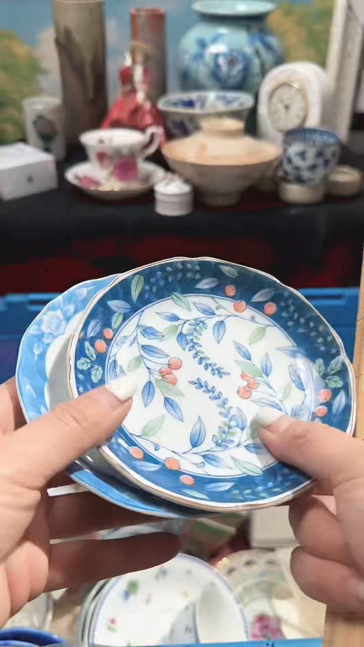瓷片紫*花----------