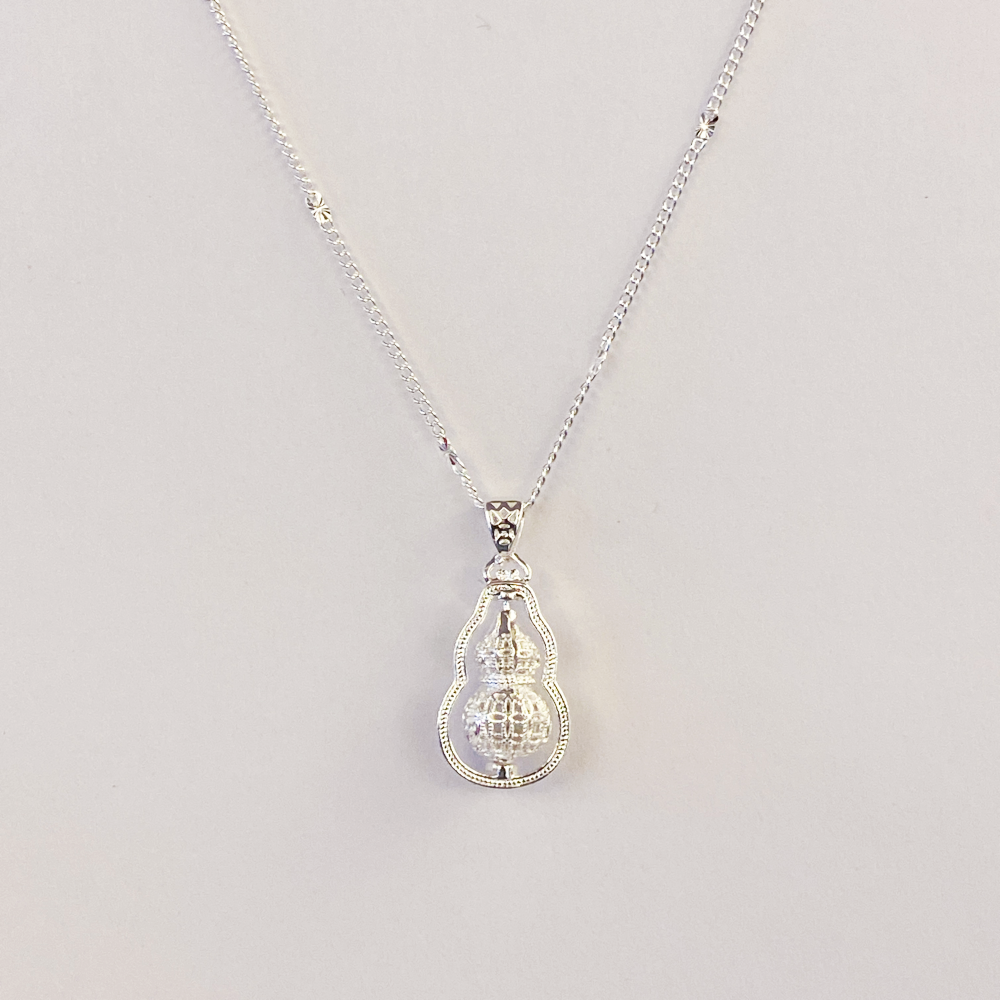 编号34 旋转葫芦项链