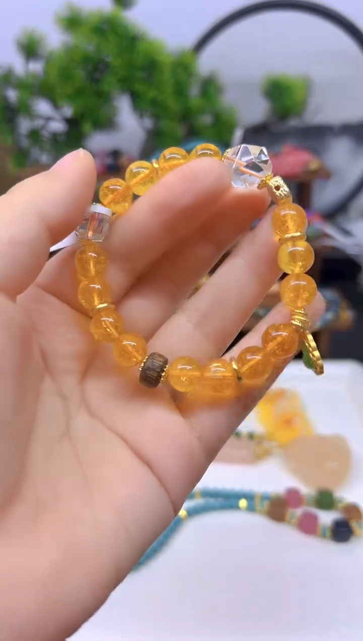 水晶手链未镶嵌DIY款S607