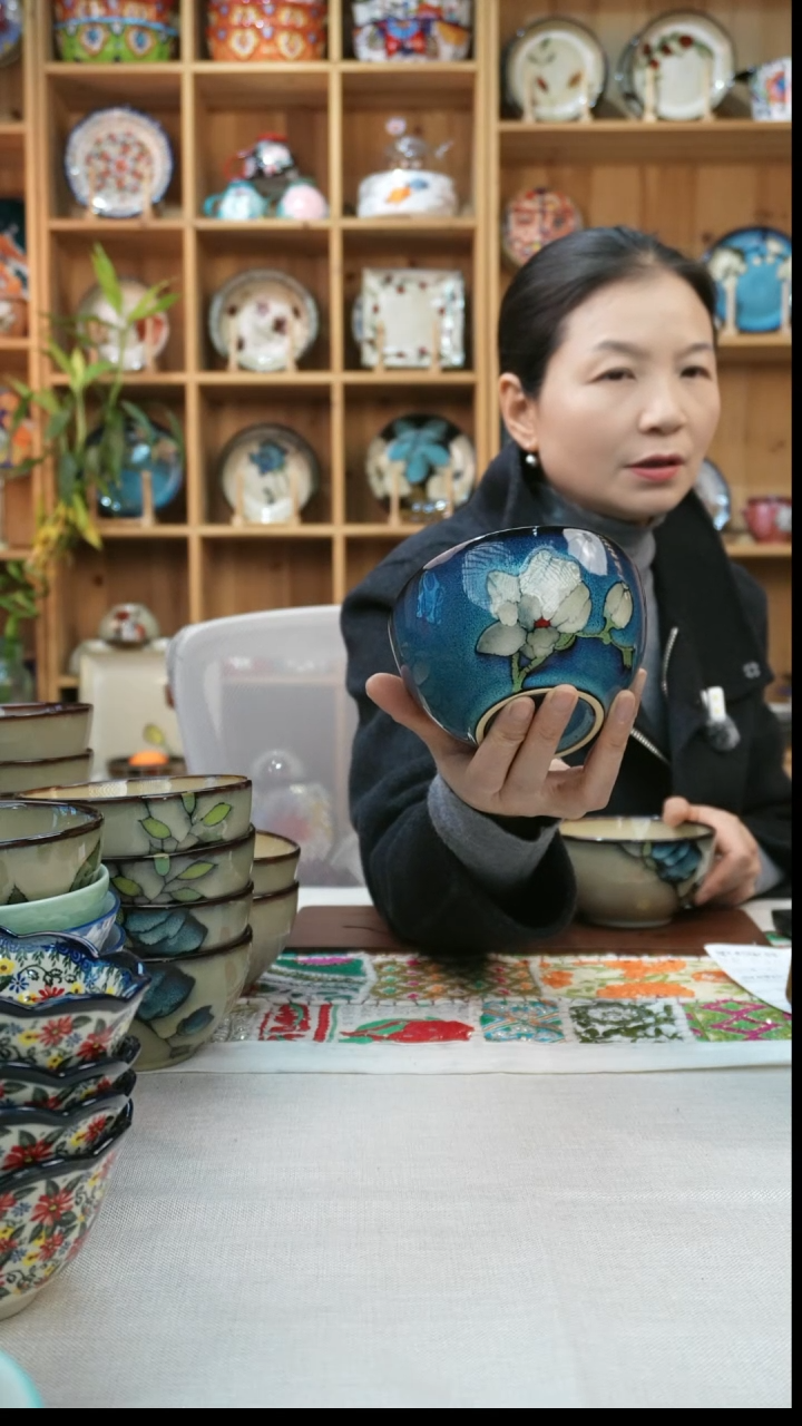 瓷片卢*芝小可高温瓷米饭碗6只