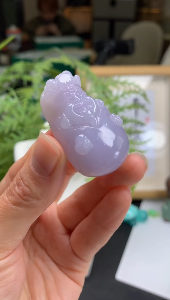 【闪购商品】定制翡翠未镶嵌吊坠-96490