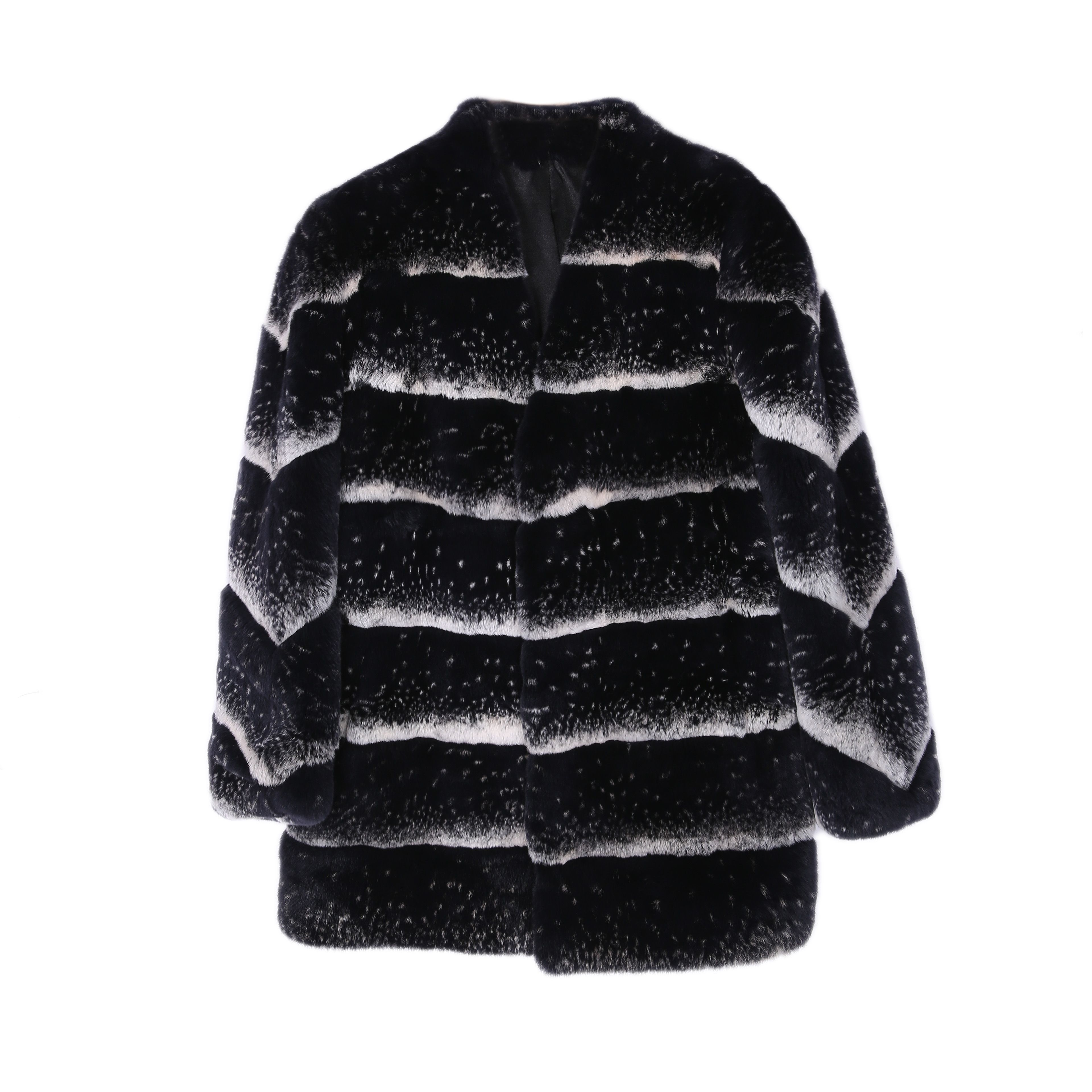 MDL010法国雷克斯女冬季獭兔婴儿肌肤感外套