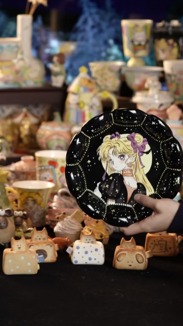 其他陶景德镇釉下彩手绘设计师款陶瓷