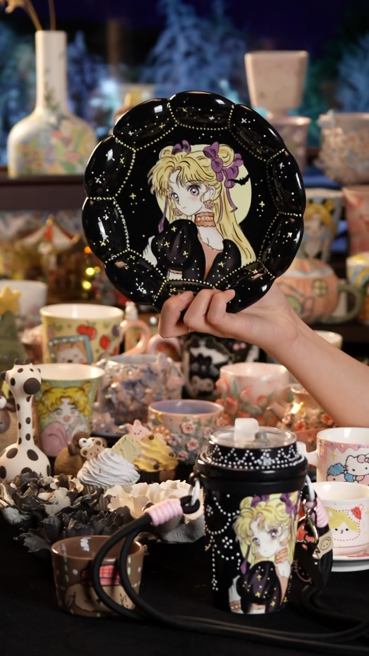 其他陶景德镇釉下彩手绘设计师款陶瓷