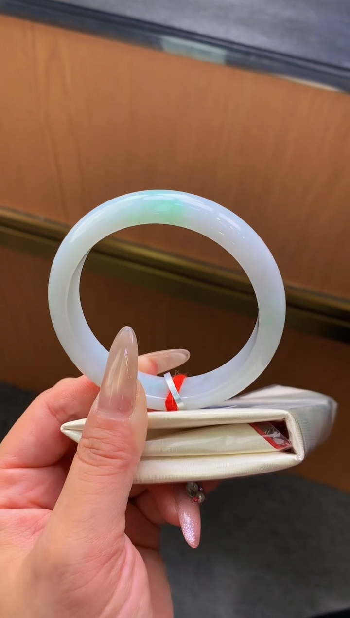 未镶嵌手镯翡翠-F12-正圈57.3