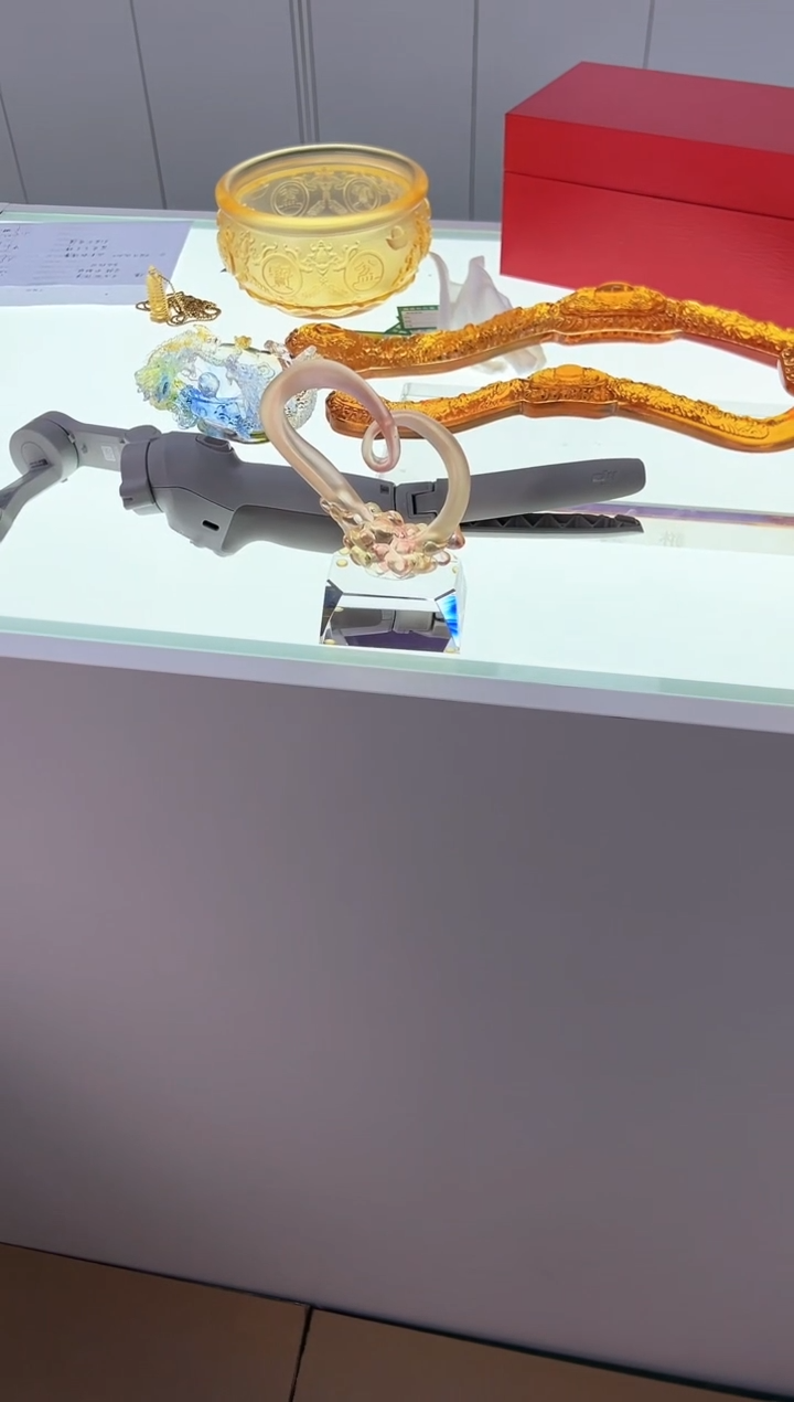 【闪购商品】泥塑古法琉璃摆件