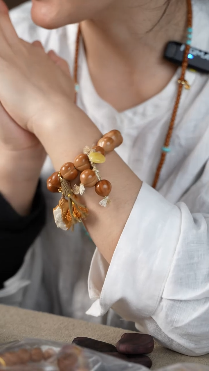 手串猴头核桃【皮皮原创】设计款猴头手串