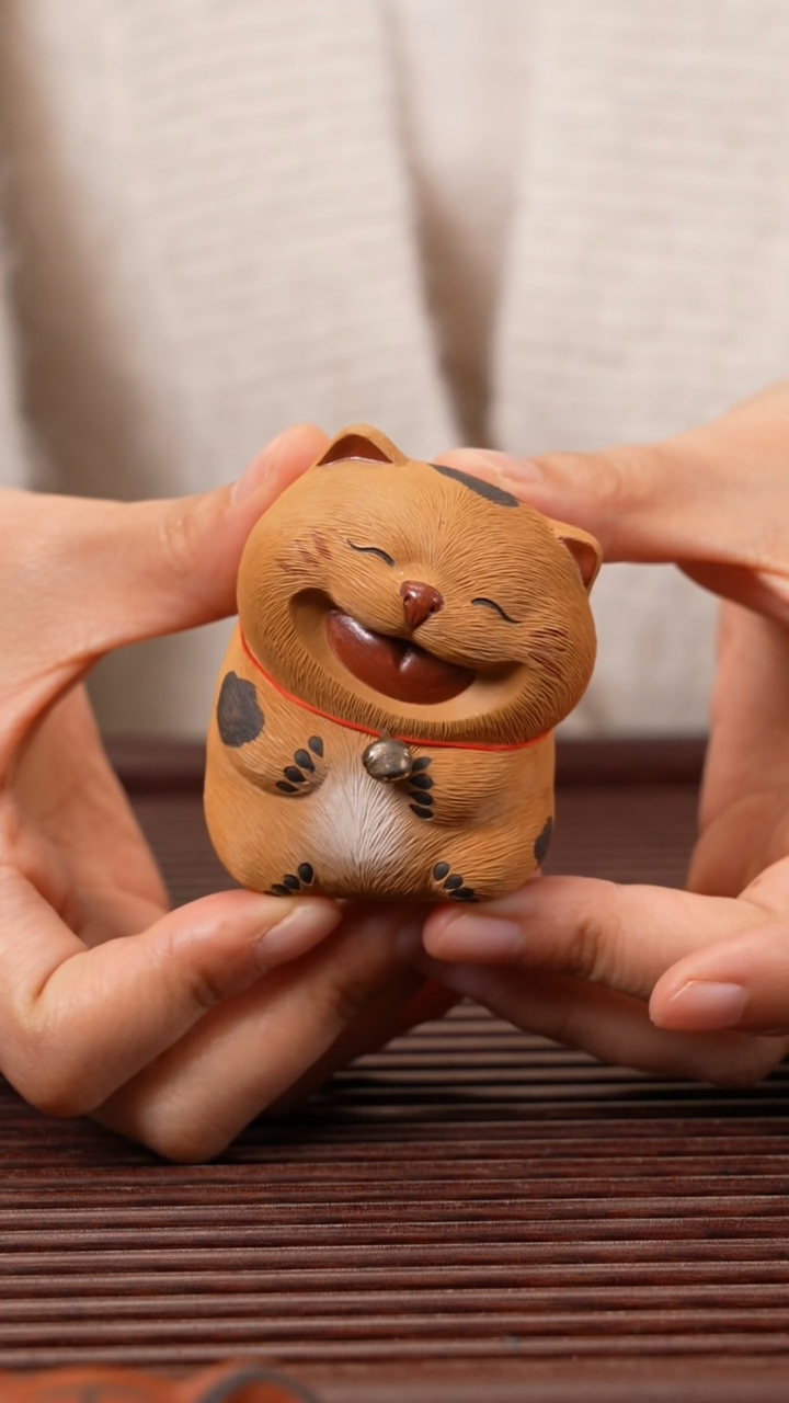 【闪购商品】紫砂茶宠笑口常开