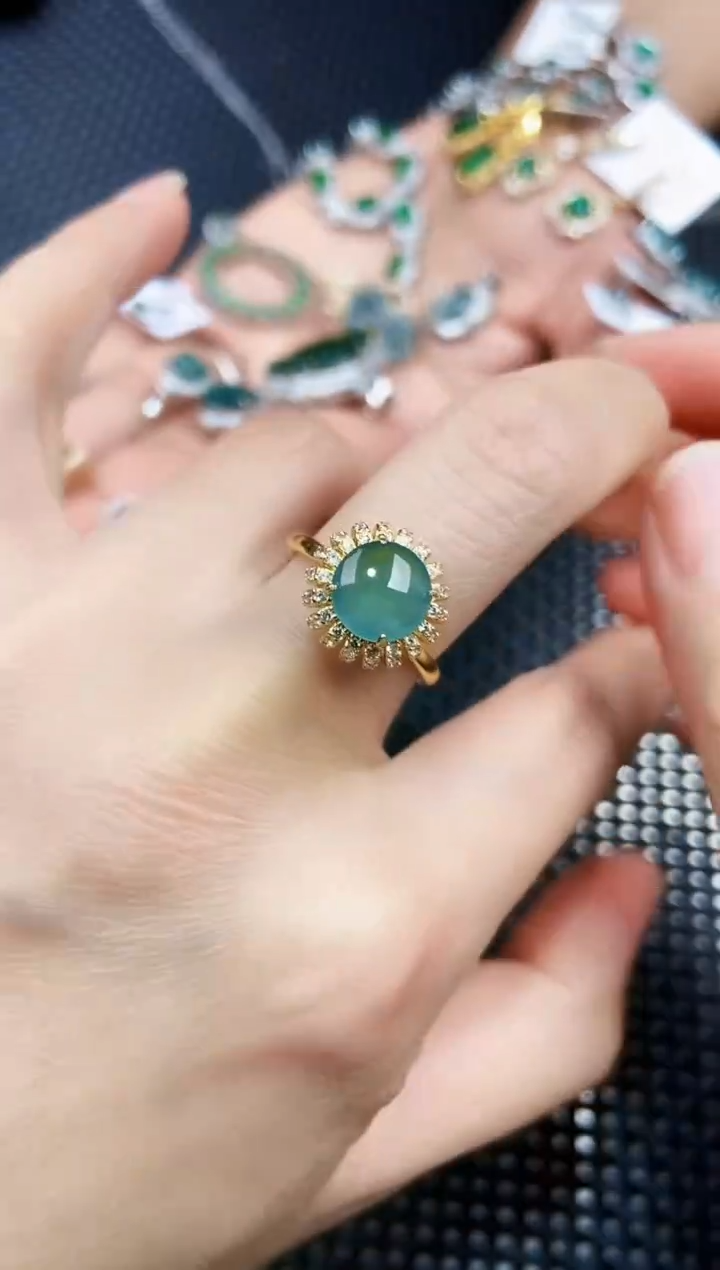 【闪购商品】翡翠戒指未镶嵌111111111