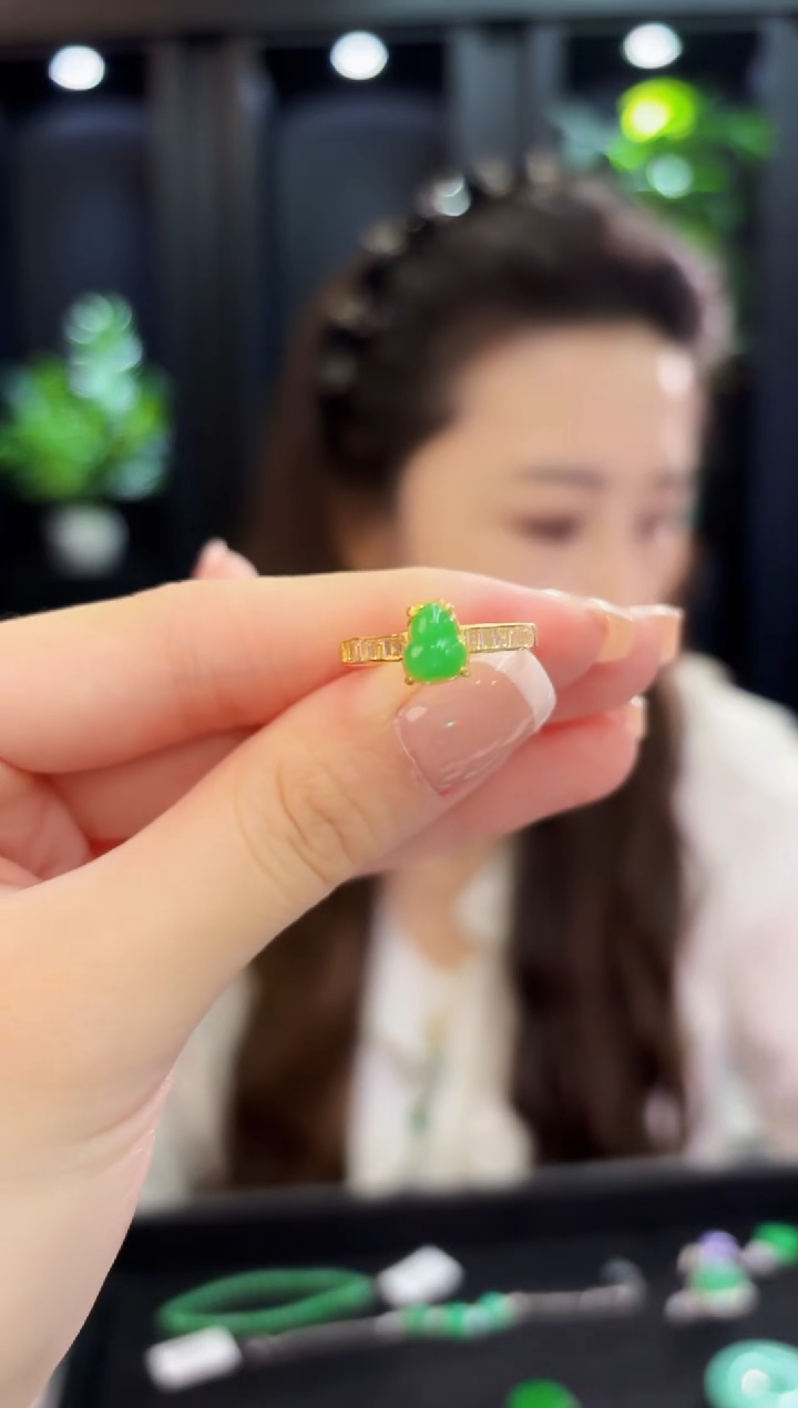 未镶嵌戒指翡翠缅料A货/多样性发货/一件