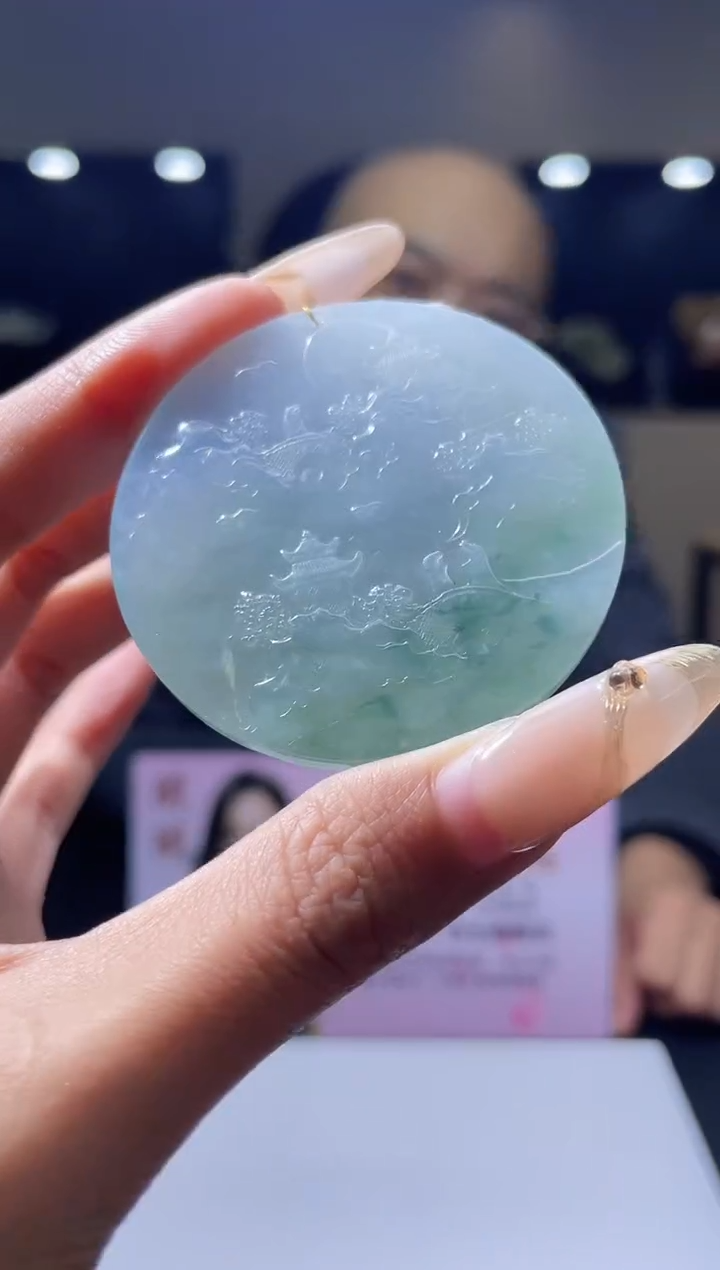 【闪购商品】翡翠颈饰未镶嵌Q-@@LYCC012161